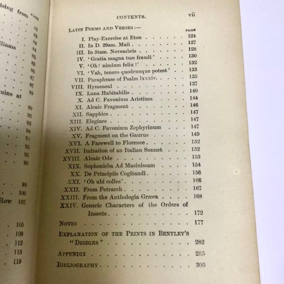 Antique Book Is Of The Poetical Works Of Thomas Gray, By John Bradshaw - Picture 5 of 11